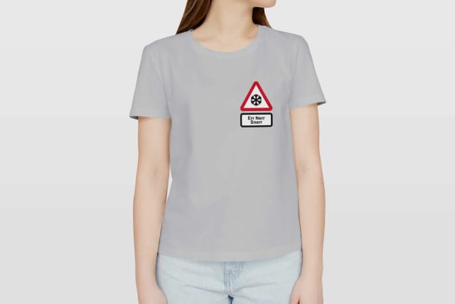 Women's Err Nerr Snerr Print T-Shirt