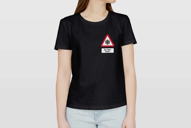 Women's Err Nerr Snerr Print T-Shirt