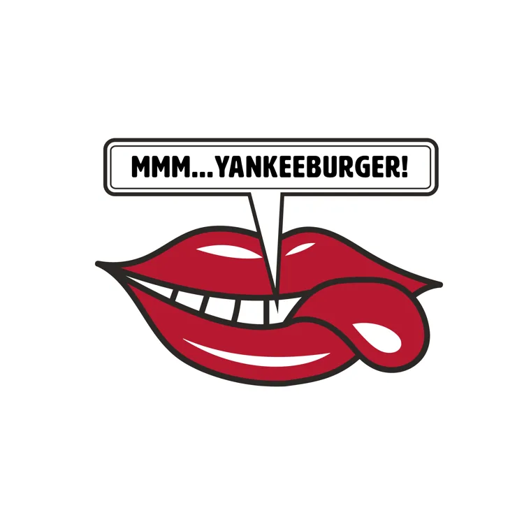 Yankee Burger print